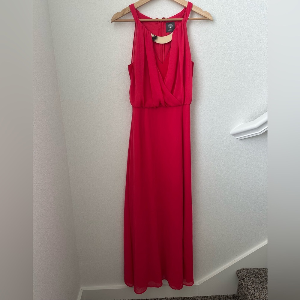 Vince Camuto Pink Sleeveless Dress